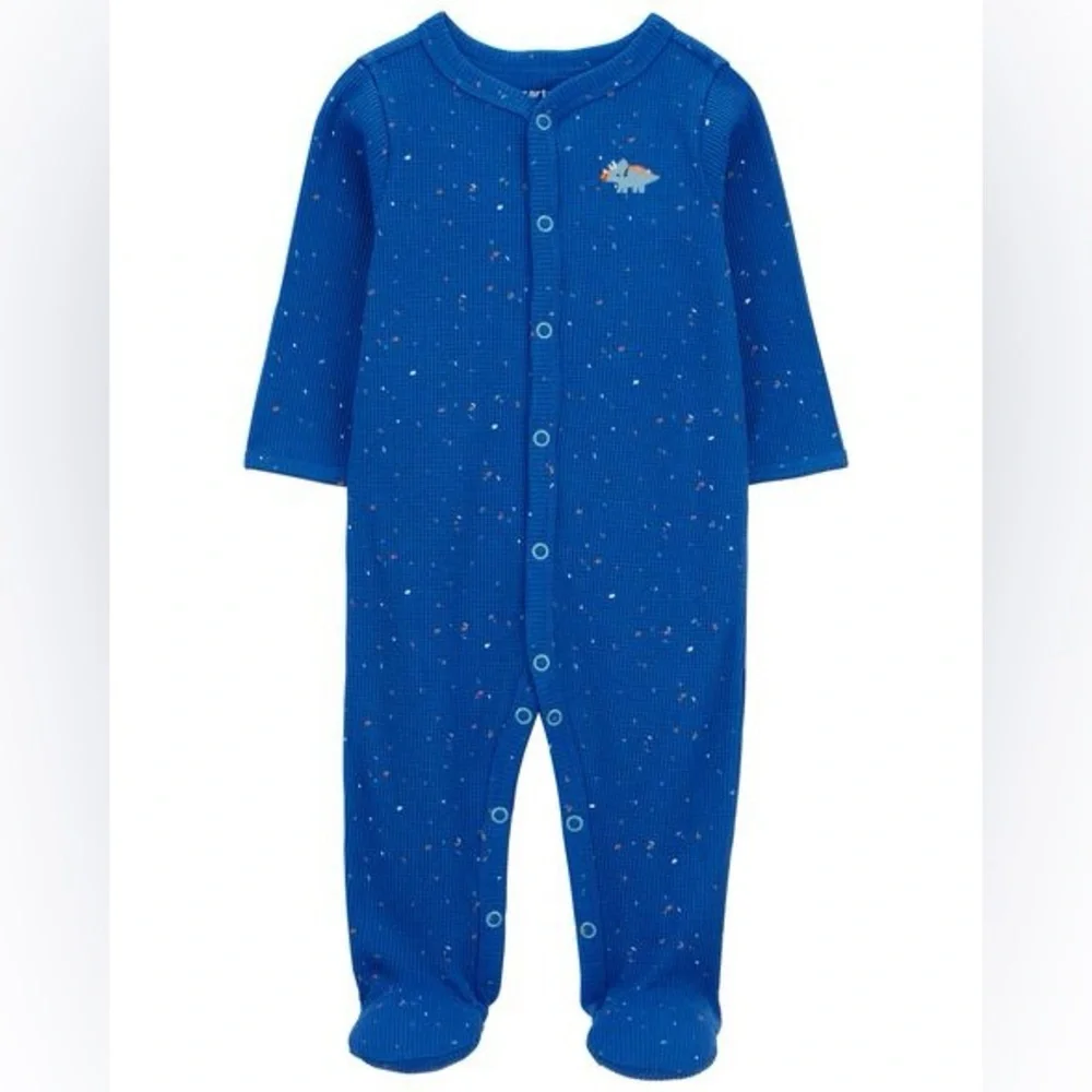 Carters‎ - Baby Dinosaur Snap-Up Thermal Sleep & Play Pajamas